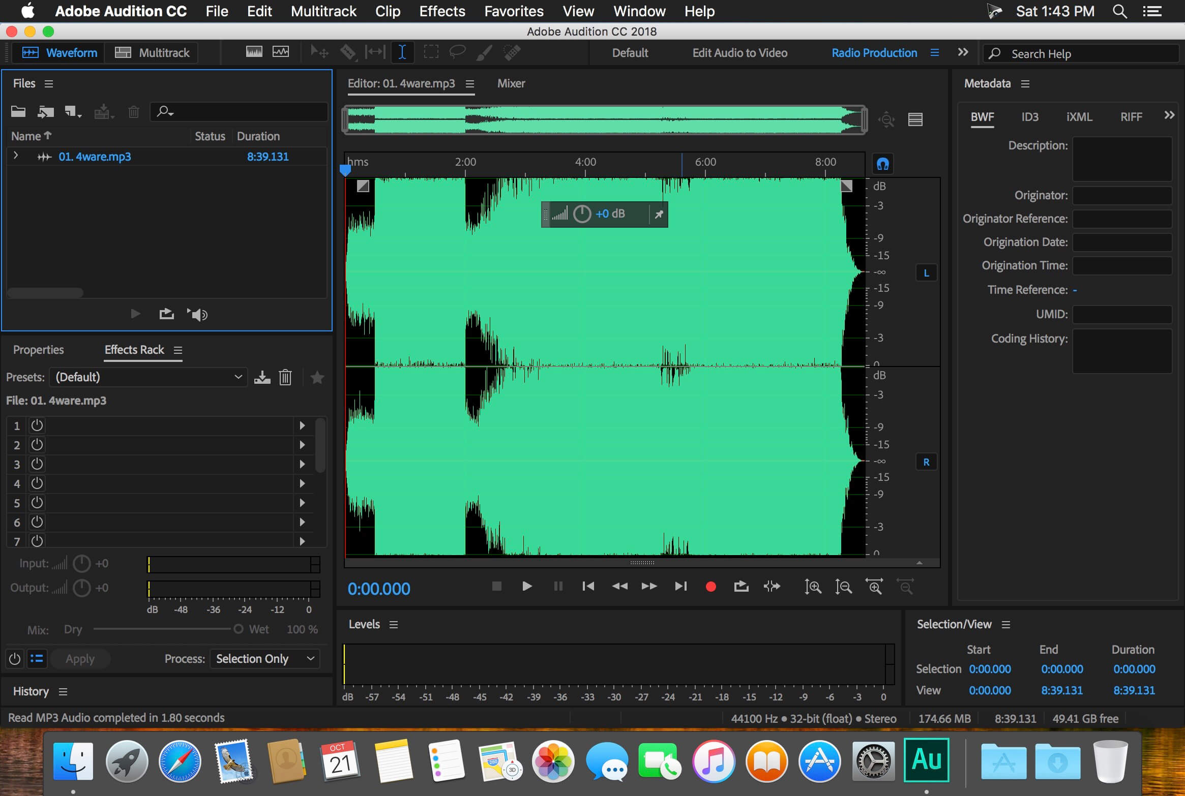 Adobe audition cc 2017 for mac